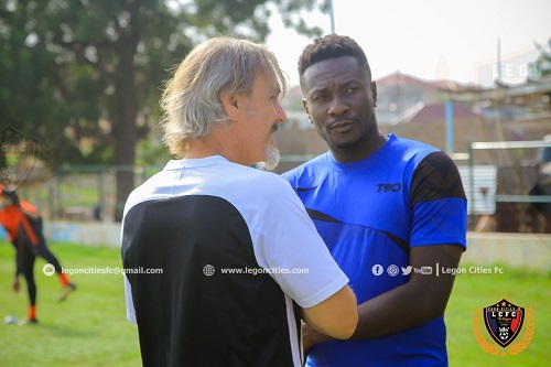 Asamoah Gyan Legon Cities 1