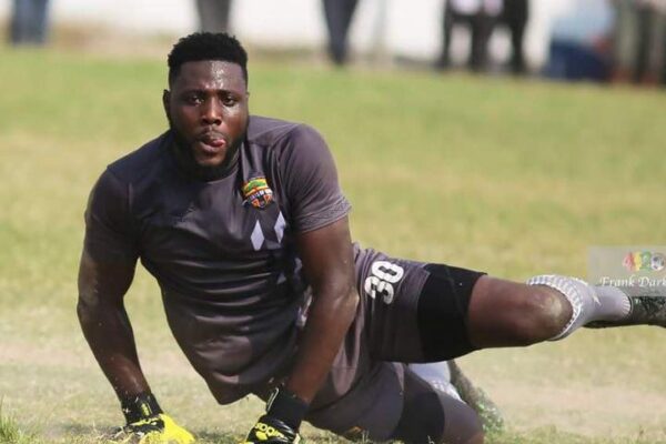 Richard Attah action Hearts