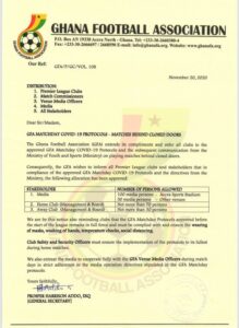 PRESS RELEASE: #GPLWK6 Special Media Accreditation for Dreams FC vs Kotoko Ghana Premier League match 2 2FFC6F21 7A5F 47FA 94B6 008A73406299
