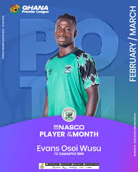 Evans Osei Wusu picks NASCO Player of the Month Award for February/March 2 download 1 1