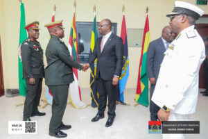Military hierarchy pledges support for Minister of Defence, Honourable Dr Edward Omane Boamah 2 20250204 065127