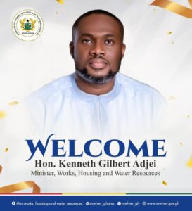 Hon. Kenneth Gilbert Adjei: A Seasoned Leader at the Helm of the Ministry for Work, Housing and Water Resources 2 FB IMG 1738384006214