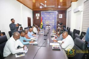 Minister for the Interior inaugurates Committee to review recruitment into Security Services 2 FB IMG 1739469270165