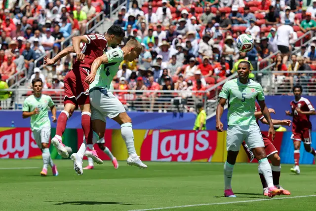 Qatar Snatch Last-Gasp Draw Against Switzerland After Controversial Penalty