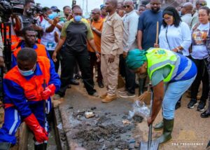 Vice President Naana Jane Opoku-Agyemang Joins National General Cleaning Exercise at Nungua Market and Presidency 3 FB IMG 1783687678733