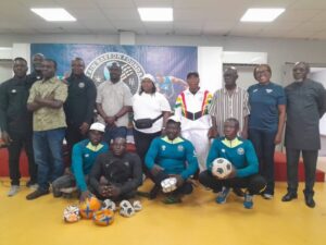 Captain Barron Foundation Donates Brentford FC Kits to Boost Disability Sports in Ghana 4 IMG 20260801 WA0026